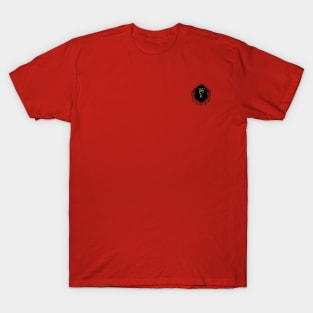 A Bea Kay Thing Called Beloved- Black Medallion Polo T-Shirt